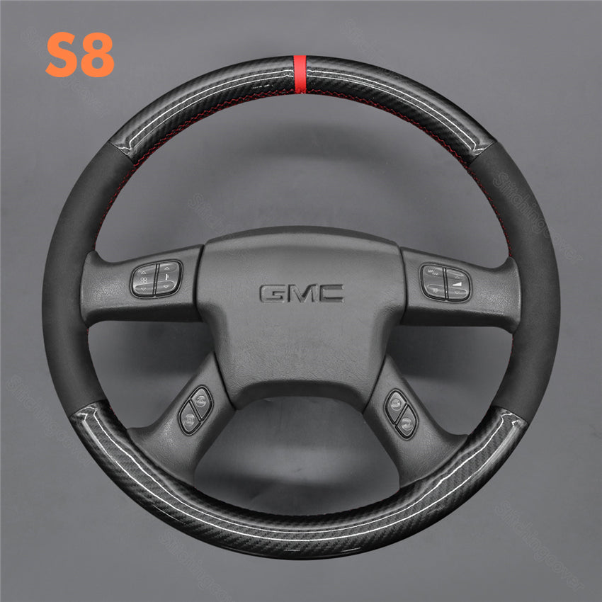 Steering Wheel Cover for GMC Sierra 1500 2500 3500 CC Classic Envoy Yukon Savana 2003-2008