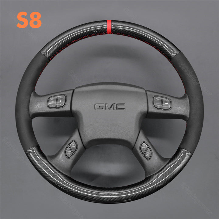 Steering Wheel Cover for GMC Sierra 1500 2500 3500 CC Classic Envoy Yukon Savana 2003-2008