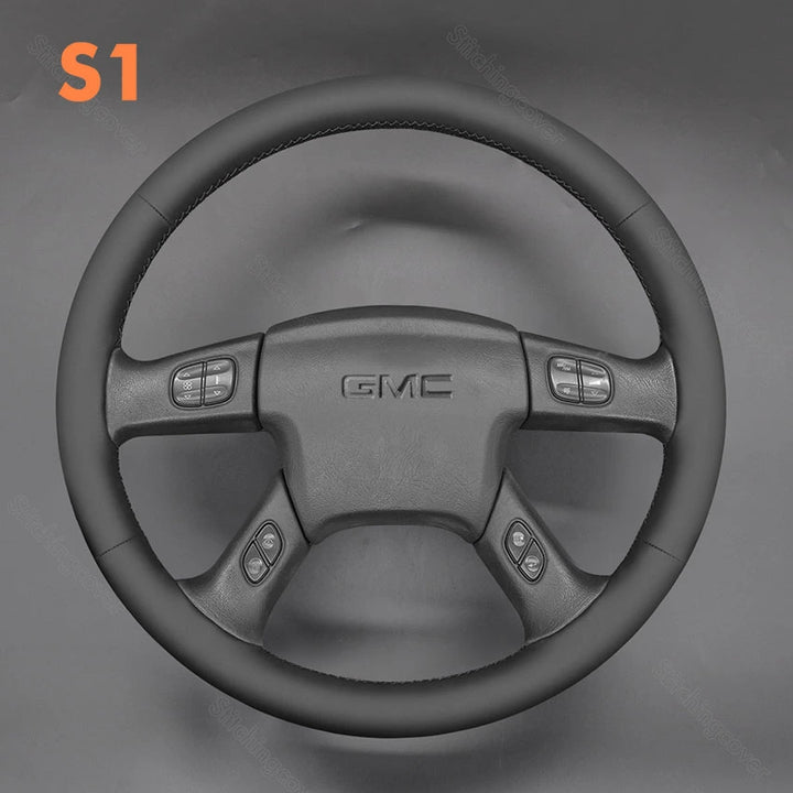 Steering Wheel Cover for GMC Sierra 1500 2500 3500 CC Classic Envoy Yukon Savana 2003-2008