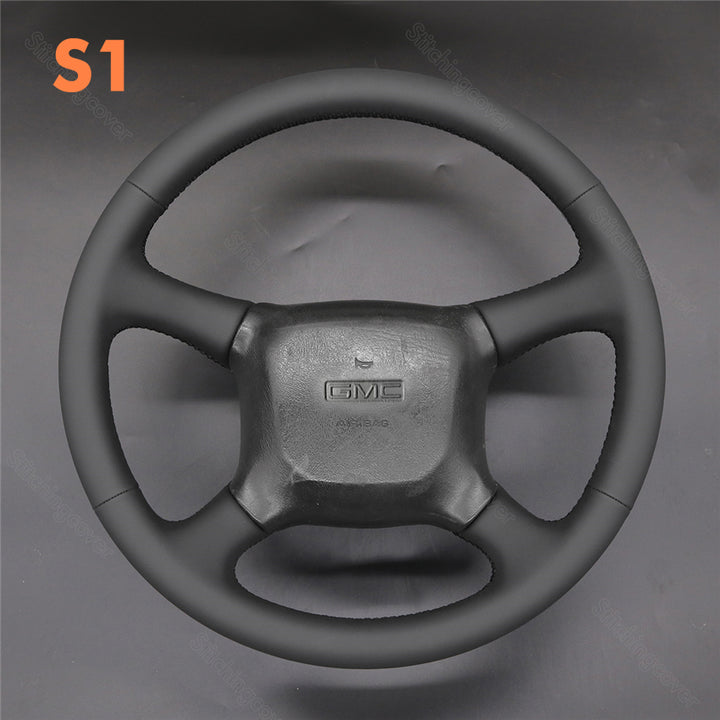 Steering Wheel Cover for GMC Sierra 1500 2500 3500 C3 Suburban TopKick Yukon Savana 1998-2002