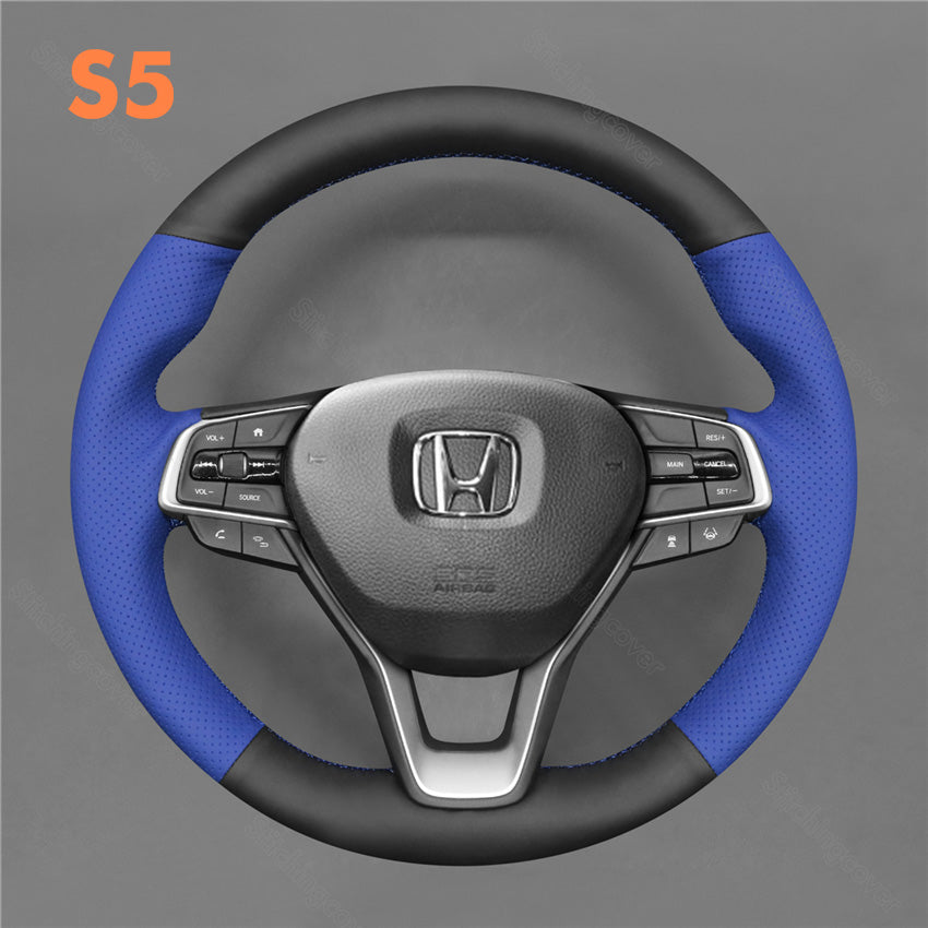 Steering Wheel Cover for Honda City 5 Gen Accord Sport 10 EX-L Insight 2019-2025