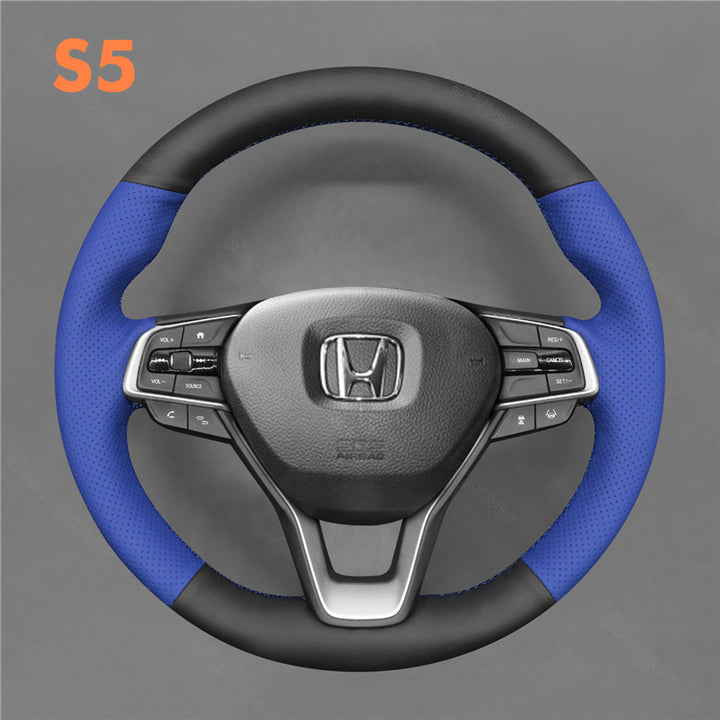 Steering Wheel Cover for Honda City 5 Gen Accord Sport 10 EX-L Insight 2019-2025