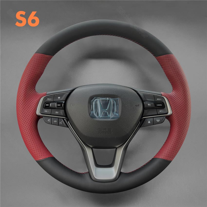 Steering Wheel Cover for Honda City 5 Gen Accord Sport 10 EX-L Insight 2019-2025