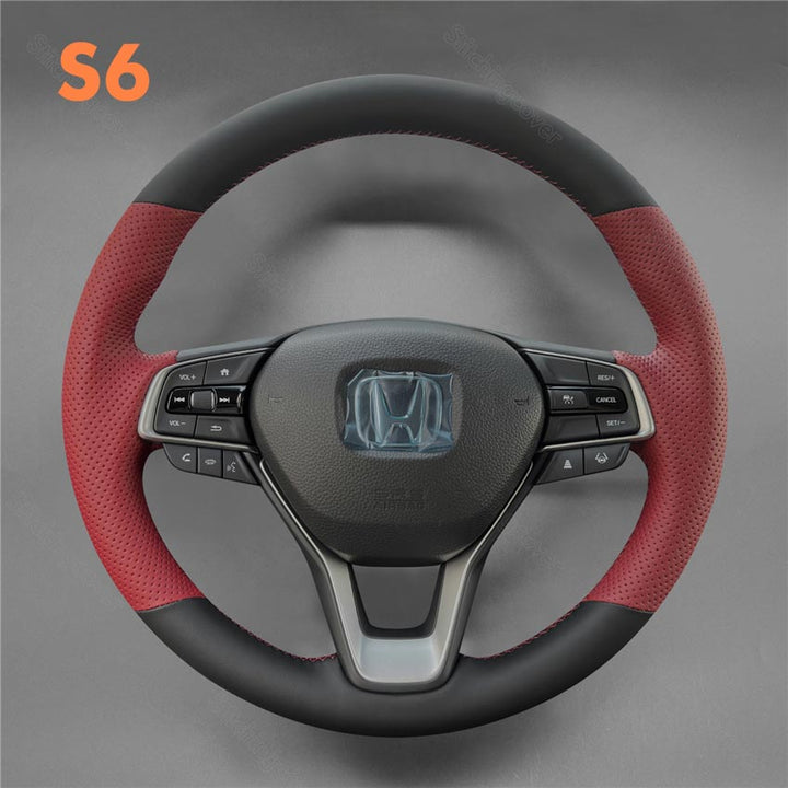 Steering Wheel Cover for Honda City 5 Gen Accord Sport 10 EX-L Insight 2019-2025