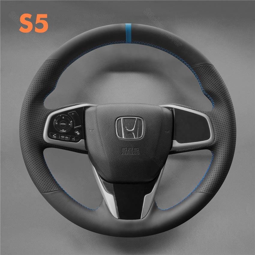 Steering Wheel Cover for Honda Civic 10th CRV Clarity LX 2016-2021