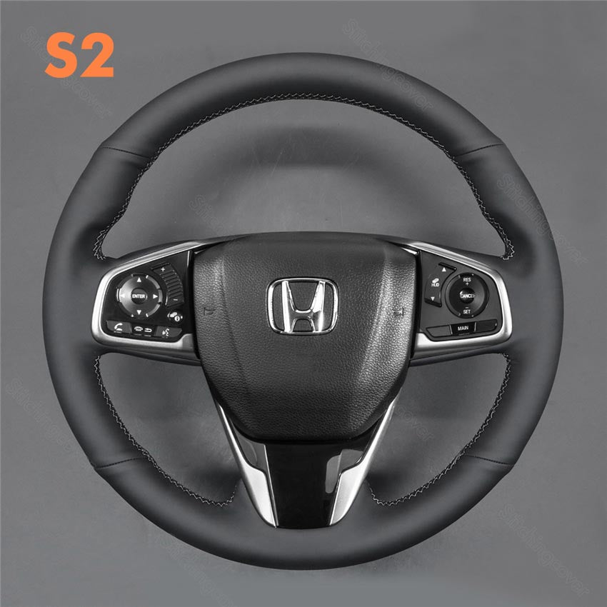 Steering Wheel Cover for Honda Civic 10th CRV Clarity LX 2016-2021