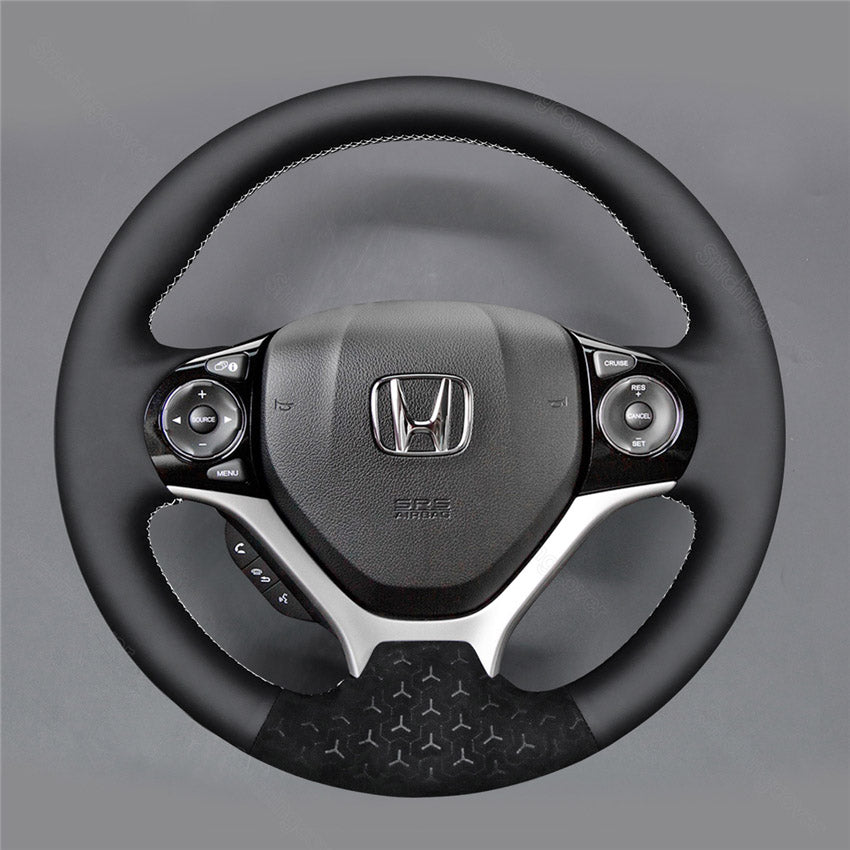 Steering Wheel Cover for Honda Civic 9 9th Gen EX LX 2012-2016