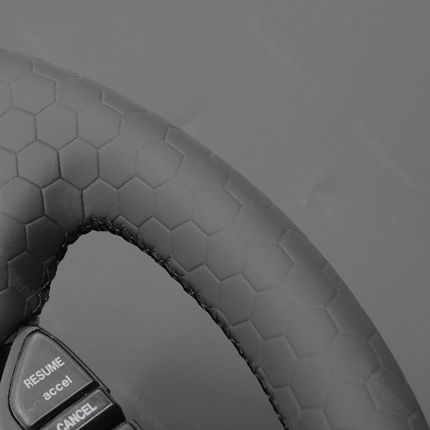 USA Warehouse Steering Wheel Cover for Honda Civic CRV CR-V Prelude Accord 6 Odyssey 1996-2001#year_1996-2000