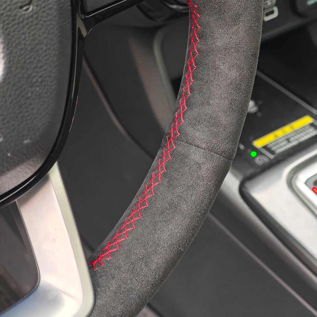 Steering Wheel Cover for Honda Civic Type R FL5 11th Si LX CRV HRV ZRV Accord Pilot 2022 2023 2024 2025