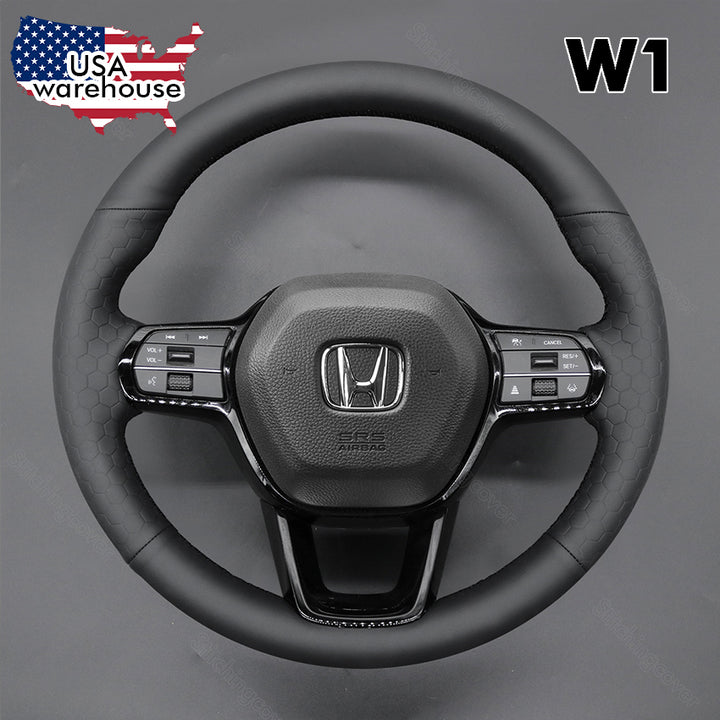 Steering Wheel Cover for Honda Civic Type R FL5 11th Si LX CRV HRV ZRV Accord Pilot Passport 2022 2023 2024 2025 2026