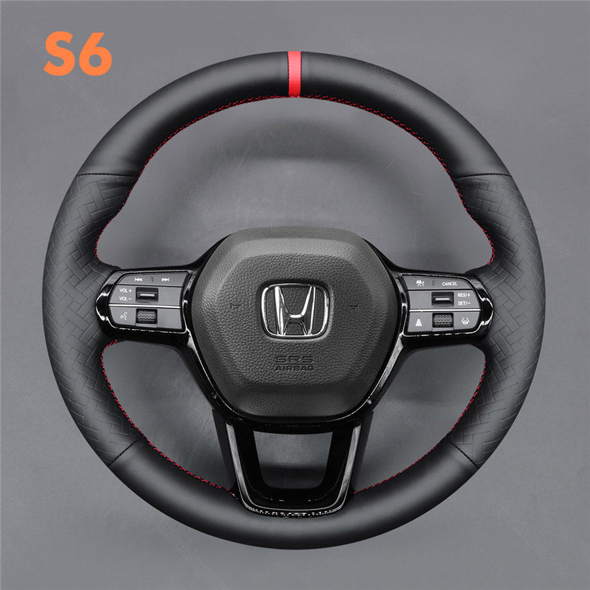 Steering Wheel Cover for Honda Civic Type R FL5 11th Si LX CRV HRV ZRV Accord Pilot Passport 2022 2023 2024 2025 2026