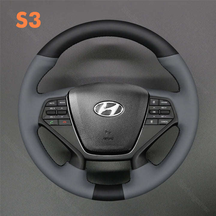 Steering Wheel Cover for Hyundai Sonata 2015-2019