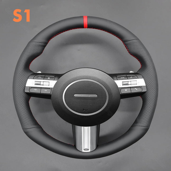 Funda para volante para Hyundai Sonata Tucson N line Santa Cruz SE 2024 2025 2026