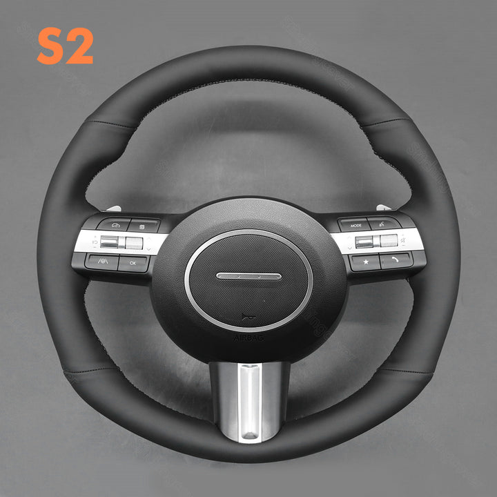 Steering Wheel Cover for Hyundai Sonata Tucson N line Santa Cruz SE 2024 2025 2026