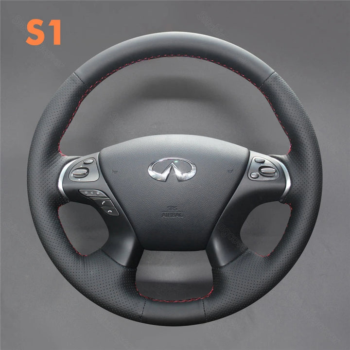 Steering Wheel Cover for Infiniti JX35 M35 M37 M56 Q70 QX60 2011-2021