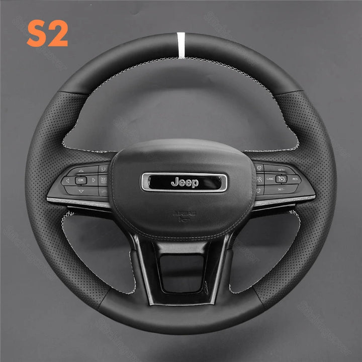 Steering Wheel Cover for Jeep Grand Cherokee V L 2021-2024