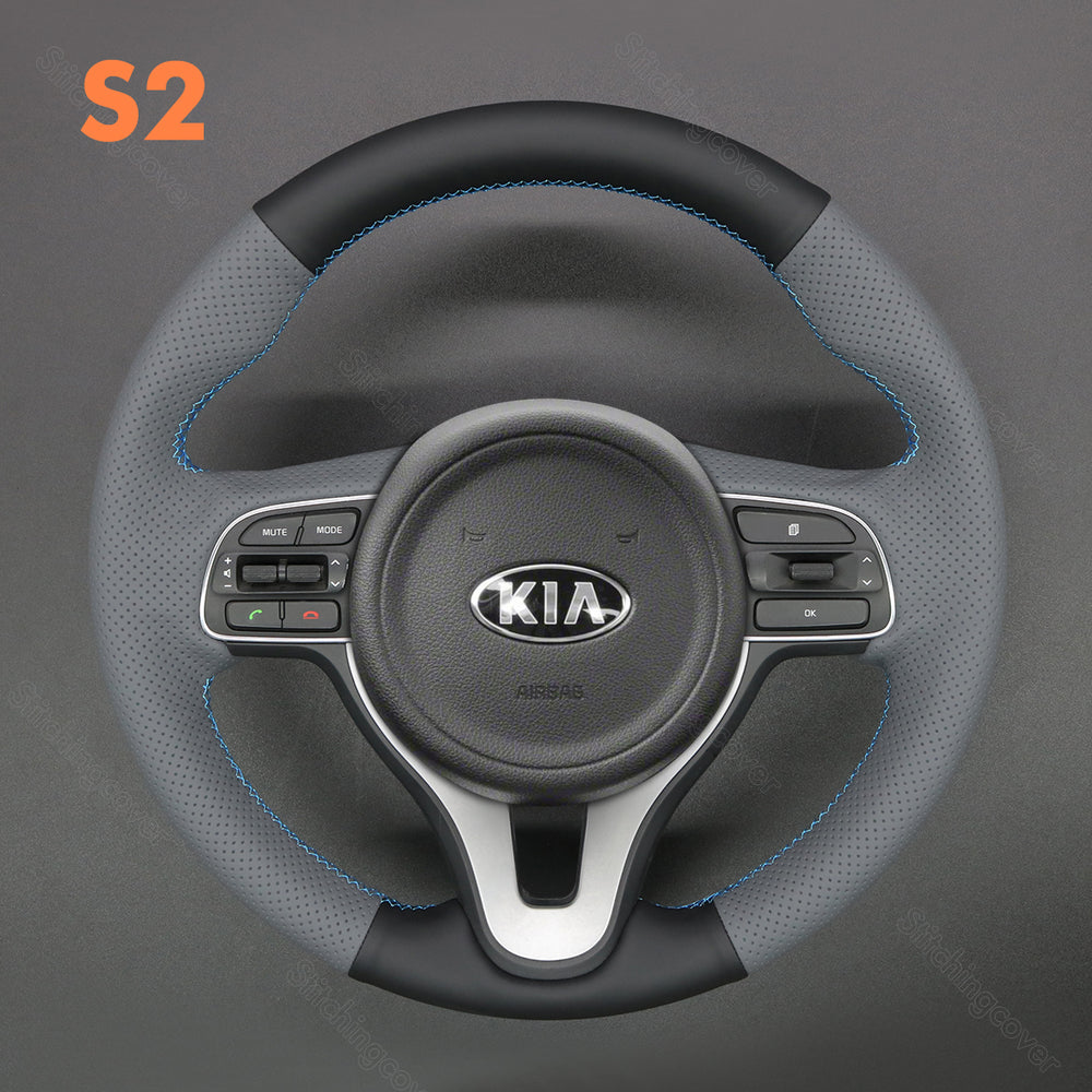 Steering Wheel Cover for Kia K5 Optima Sportage KX5 Niro 2016-2019