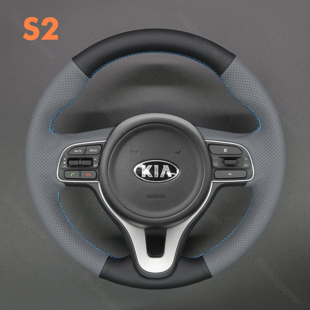 Steering Wheel Cover for Kia K5 Optima Sportage KX5 Niro 2016-2019