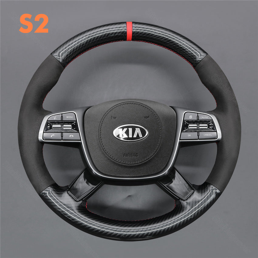 Steering Wheel Cover for Kia Telluride Sorento 2019 2020 2021 2023