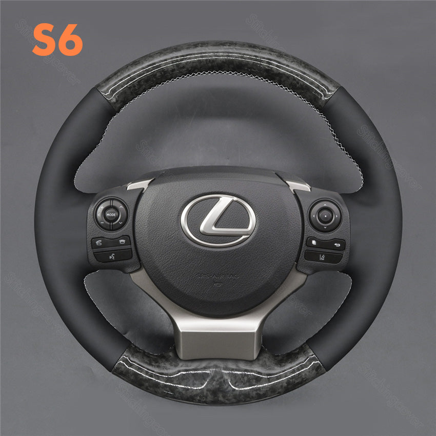 Steering Wheel Cover for Lexus IS300 IS350 IS F-Sport IS250 IS200t IS500 RC300 NX200t NX300 NX200 CT200 2014-2021