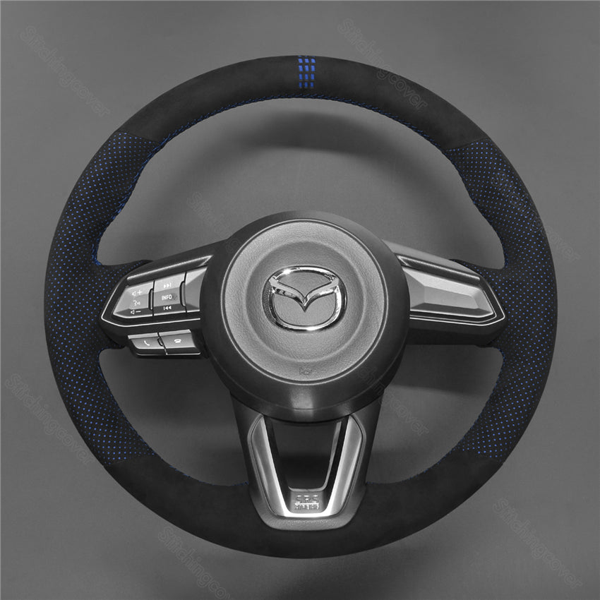 Steering Wheel Cover for Mazda 3 Axela 6 Atenza CX5 CX9 2016-2019