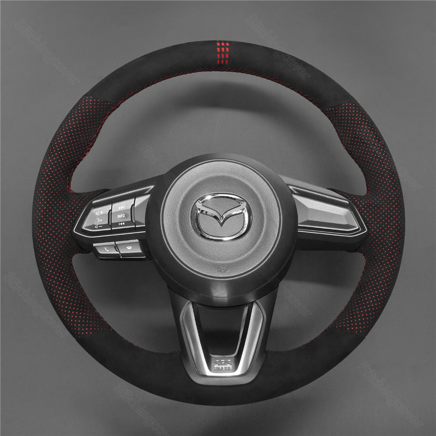 Steering Wheel Cover for Mazda 3 Axela 6 Atenza CX5 CX9 2016-2019