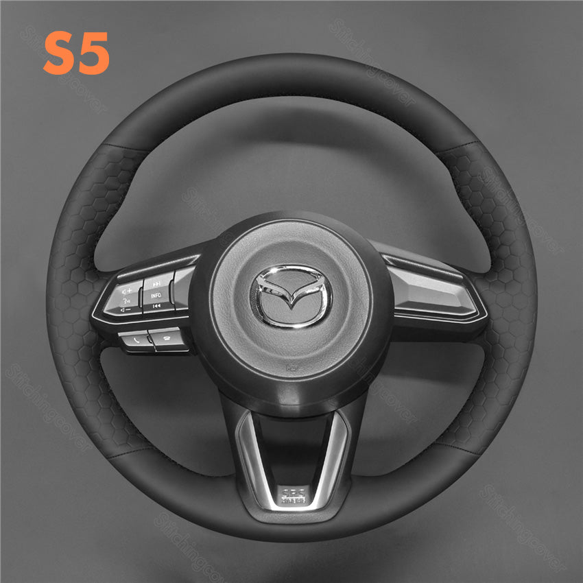 Steering Wheel Cover for Mazda 3 Axela 6 Atenza CX5 CX9 2016-2025