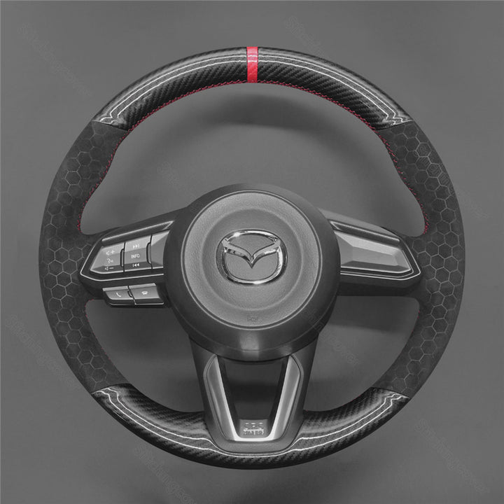 Steering Wheel Cover for Mazda 3 Axela 6 Atenza CX5 CX9 2016-2025