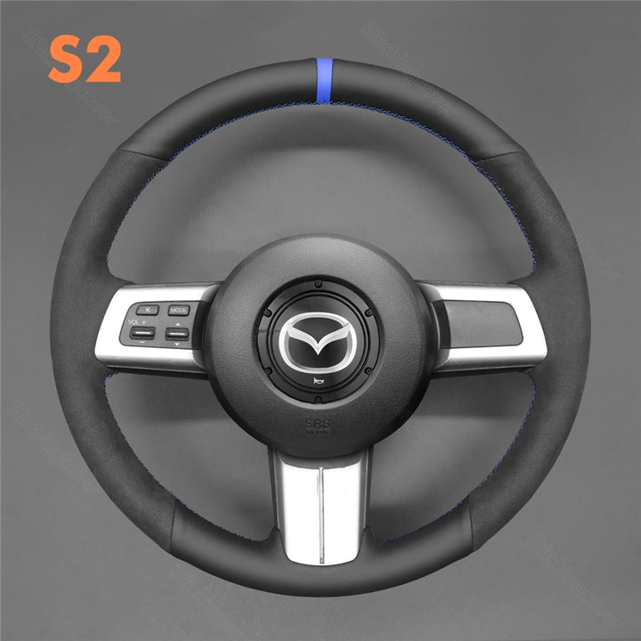 Steering Wheel Cover for Mazda MX-5 RX-8 CX-7 NC Miata 2006-2014