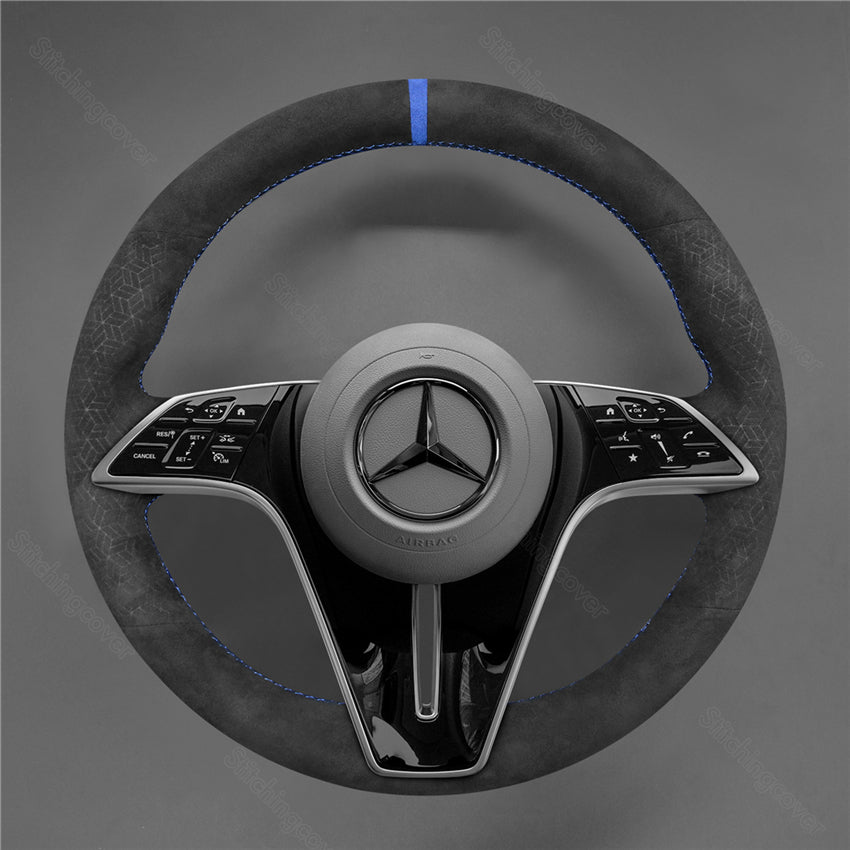 Steering Wheel Cover for Mercedes-Benz CLS-Class E-Class EQS GLE 2020-2025