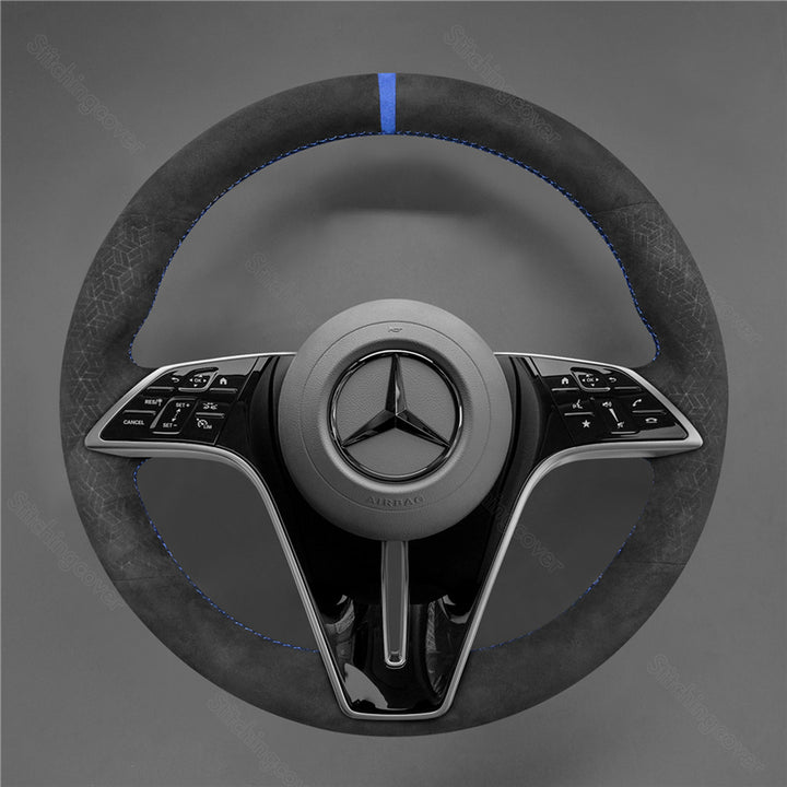 Steering Wheel Cover for Mercedes-Benz CLS-Class E-Class EQS GLE 2020-2025