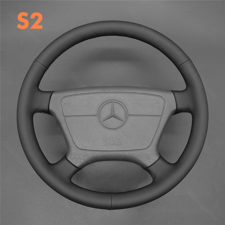 Steering Wheel Cover for Mercedes benz E320 W201 W202 W210 W124 W140 C140 1992-2000