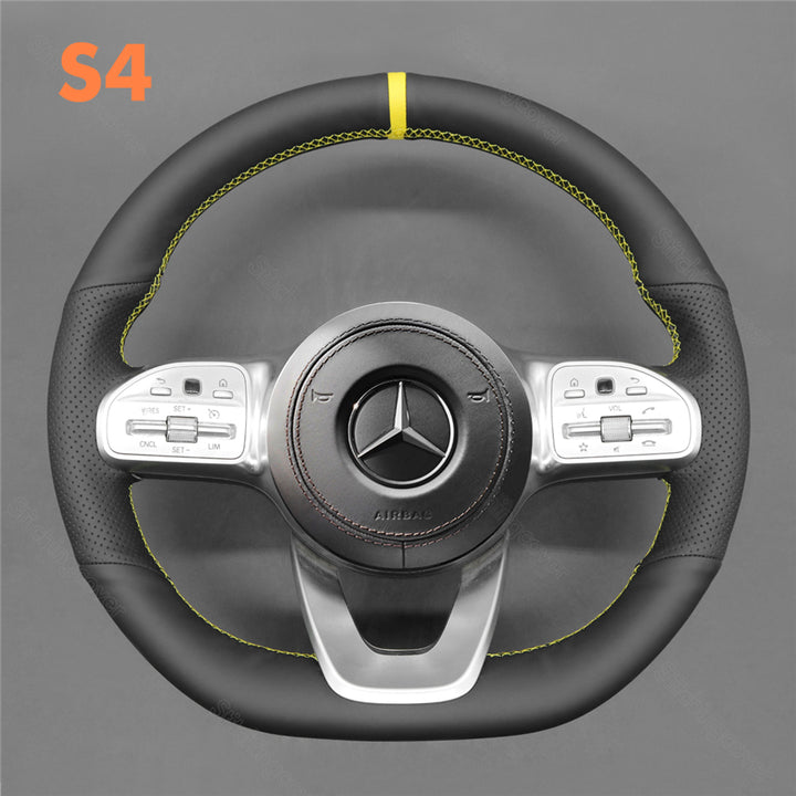 Steering Wheel Cover for Mercedes benz GLB W177 W206 W213 W463 W167 W222 C118 H247 X253