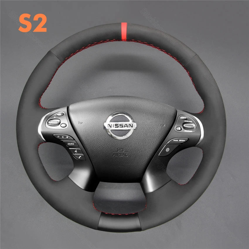 Steering Wheel Cover for Nissan Murano Pathfinder 2013-2022