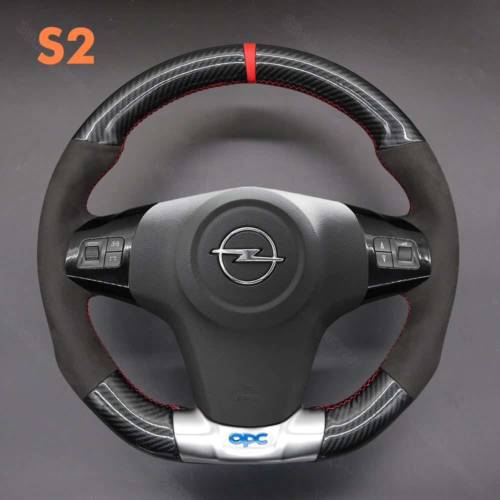 Steering Wheel Cover for Opel Corsa D OPC
