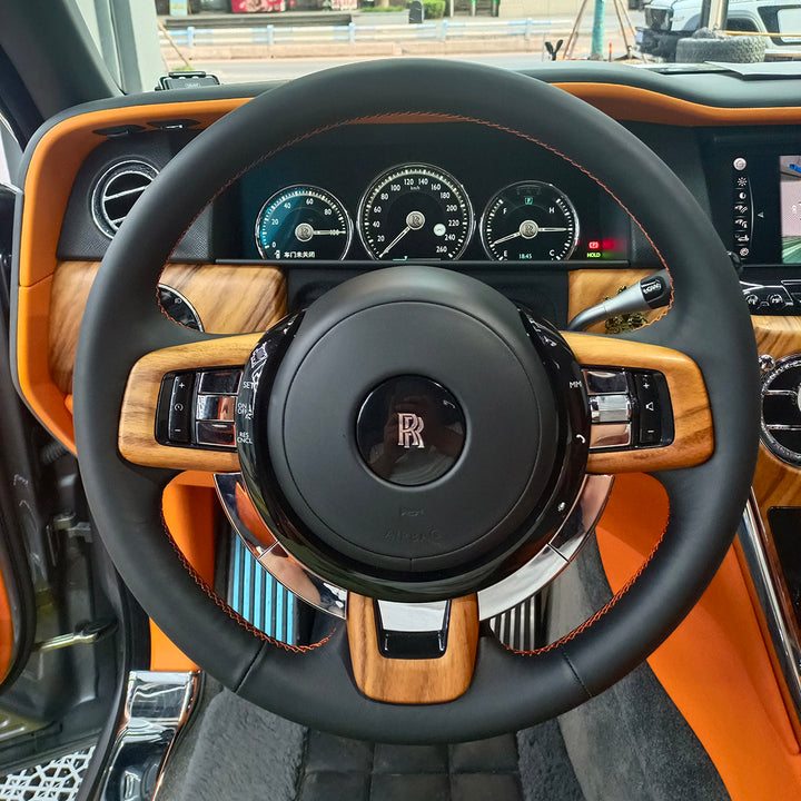 Steering Wheel Cover for Rolls Royce Culinan Ghost Series II 2014-2025