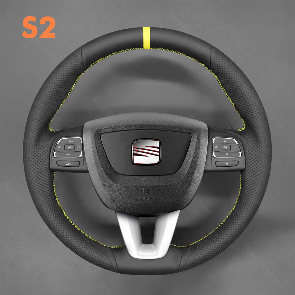 Steering Wheel Cover for SEAT Leon Alhambra Toledo Altea 2009-2012