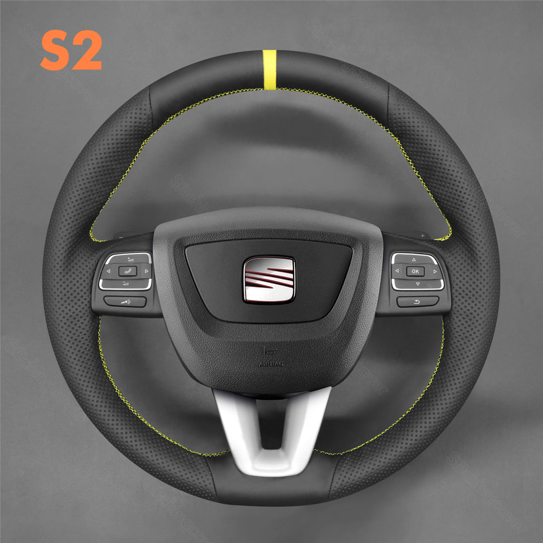 Steering Wheel Cover for SEAT Leon Alhambra Toledo Altea 2009-2012