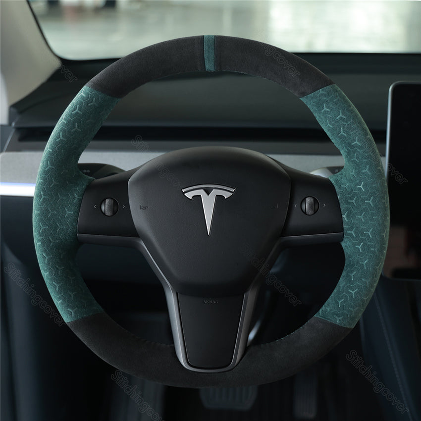 Steering Wheel Cover for Tesla Model 3 Y