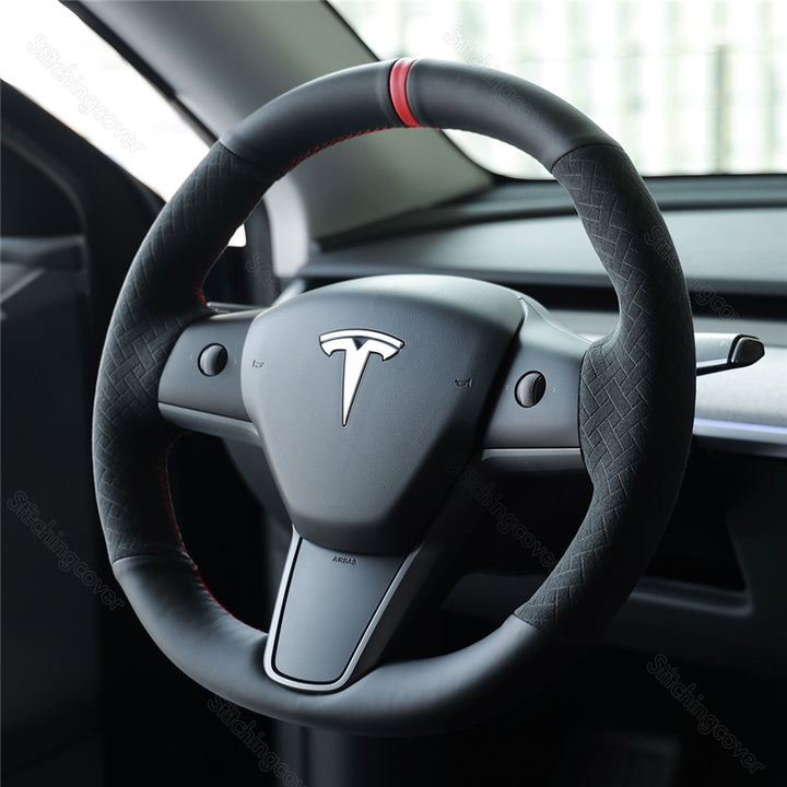 Steering Wheel Cover for Tesla Model 3 Y
