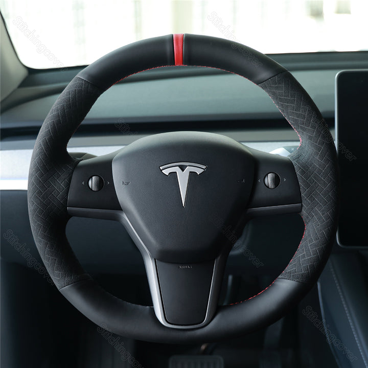 Steering Wheel Cover for Tesla Model 3 Y