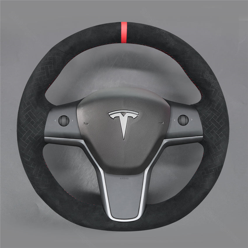 Steering Wheel Cover for Tesla Model 3 Y 3P YP 2017-2023
