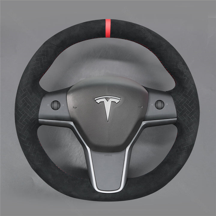 Steering Wheel Cover for Tesla Model 3 Y 3P YP 2017-2023