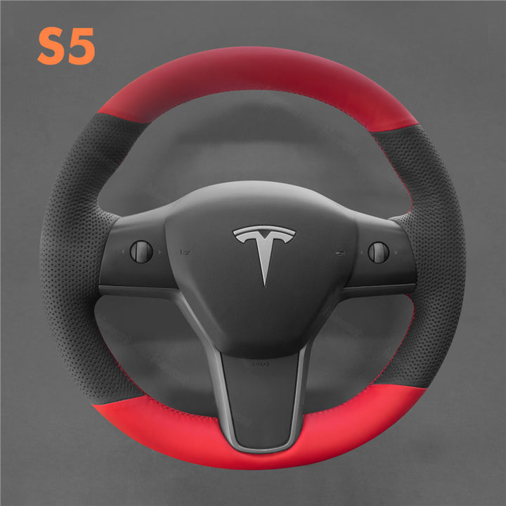 Steering Wheel Cover for Tesla Model 3 Y 3P YP 2017-2023