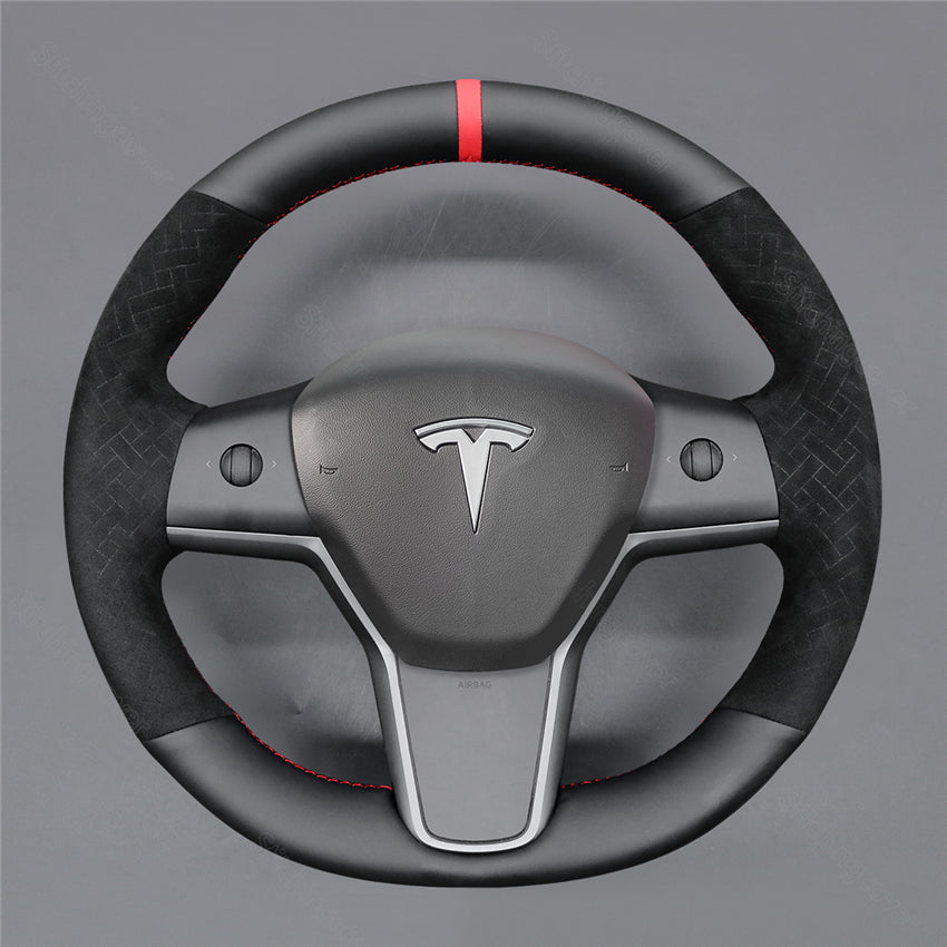 Steering Wheel Cover for Tesla Model 3 Y 3P YP 2017-2023