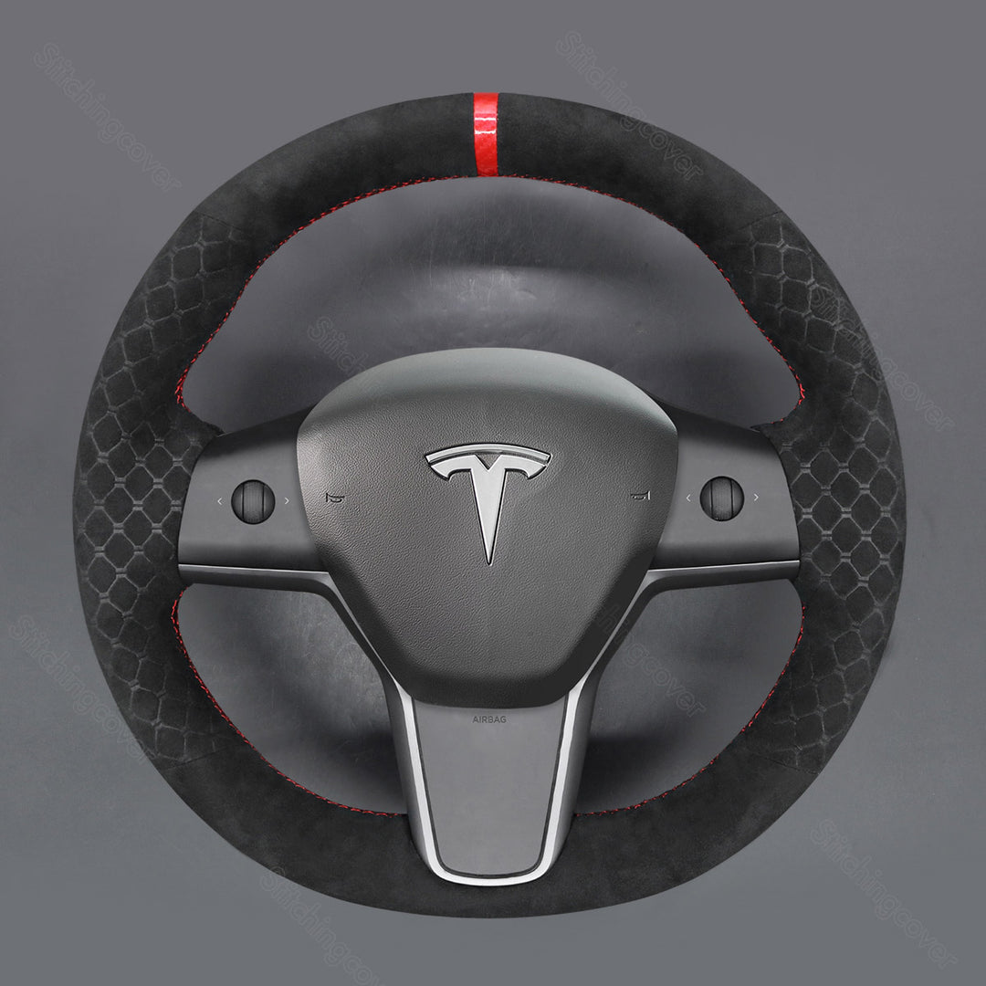 Steering Wheel Cover for Tesla Model 3 Y 3P YP 2017-2023