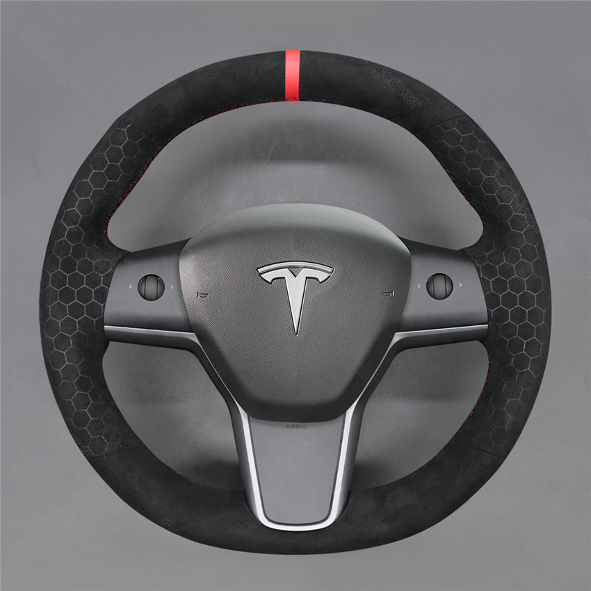 Steering Wheel Cover for Tesla Model 3 Y 3P YP 2017-2023