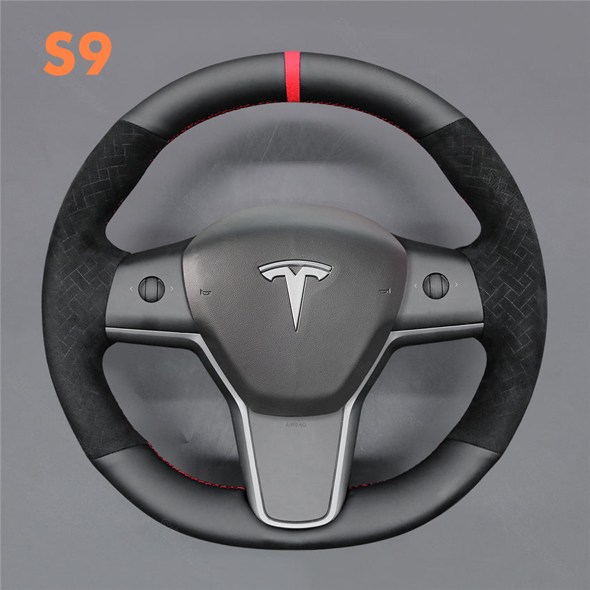 Steering Wheel Cover for Tesla Model 3 Y 3P YP 2017-2023