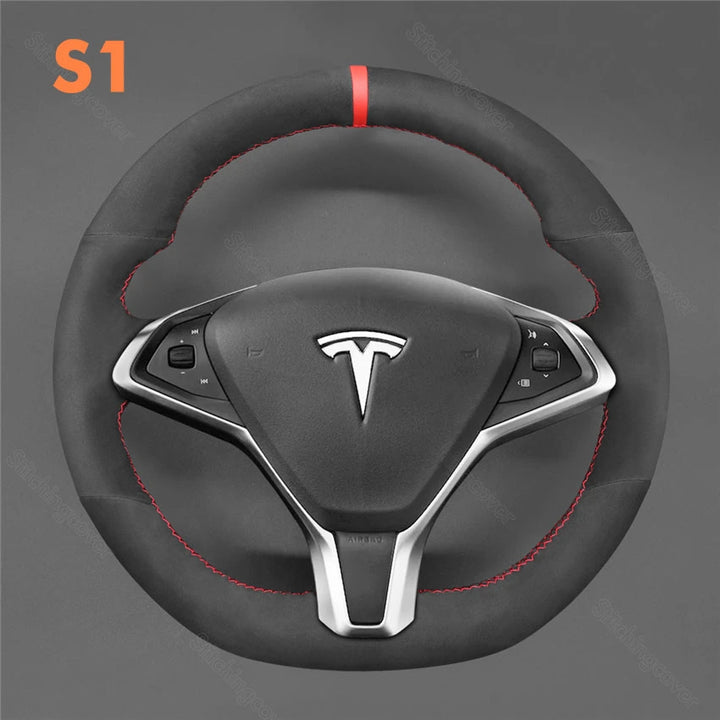 Steering Wheel Cover for Tesla Model S 2013-2017