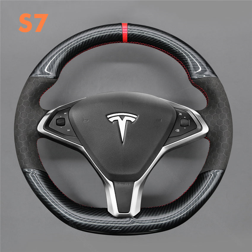 Steering Wheel Cover for Tesla Model S 2013-2017